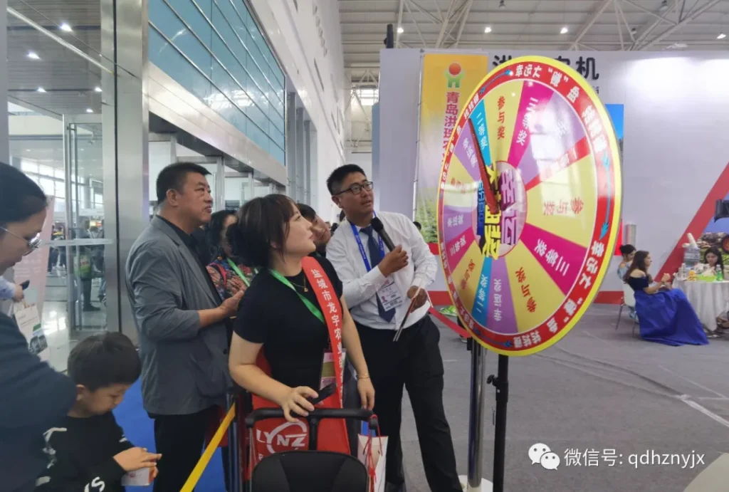 青岛洪珠亮相中国国际农机展，国内外客户纷纷前来洽谈合作
