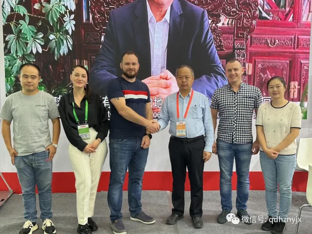 青岛洪珠亮相中国国际农机展，国内外客户纷纷前来洽谈合作