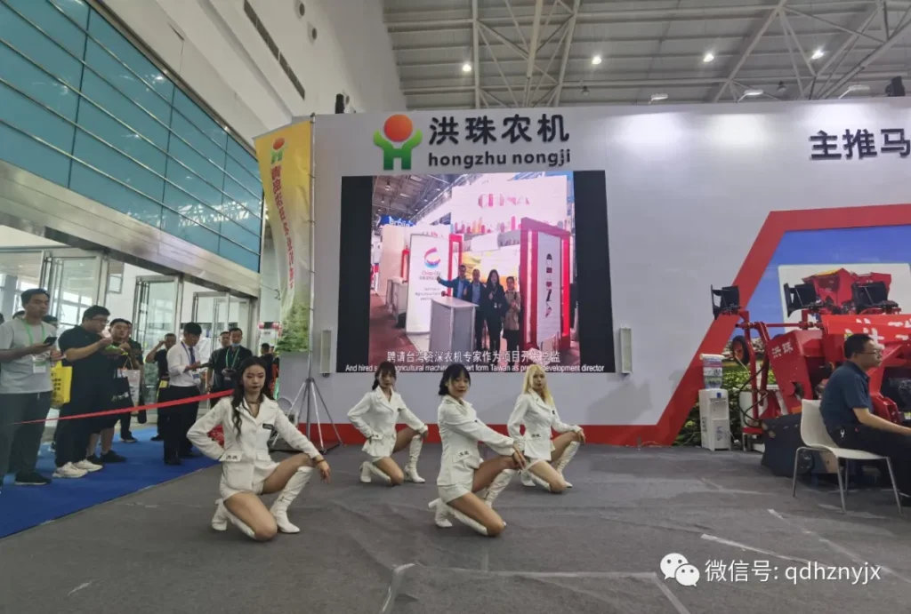 青岛洪珠亮相中国国际农机展，国内外客户纷纷前来洽谈合作